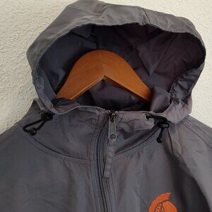Champion, Windbreaker Jacket, Hooded Pullover, ¾ Zip, M